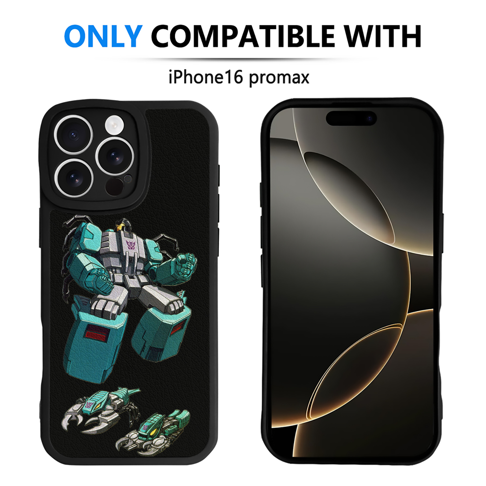 （画像用）  【iPhone 16シリーズ対応】シリコンスマホケース（レザー調） 材質：シリコン